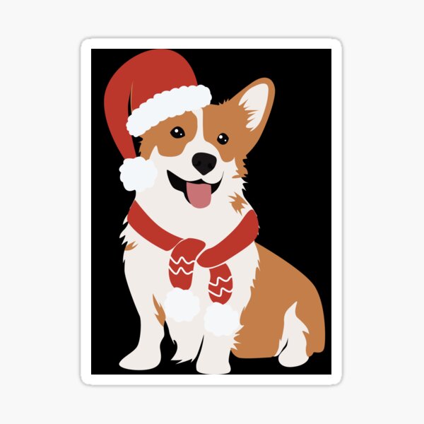 Mini Soft Corgi in Santa Suit