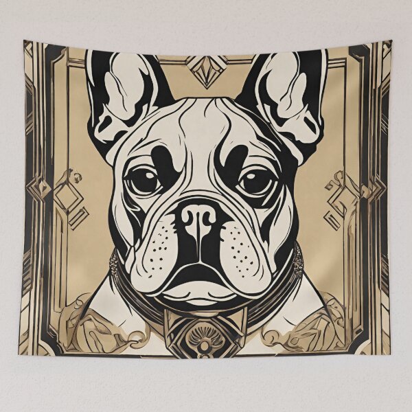 Item preview, Estilo Art Déco del Bulldog Francés designed and sold by ArDecoS.
