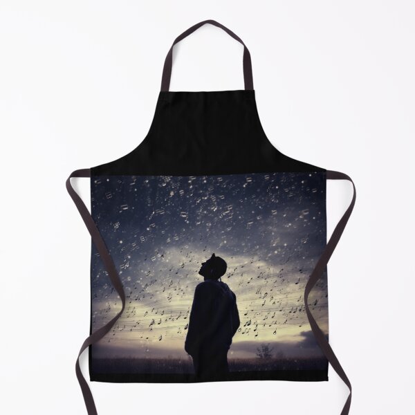 Item preview, digital art music beautiful night sky look star designed and sold by UILOVE.