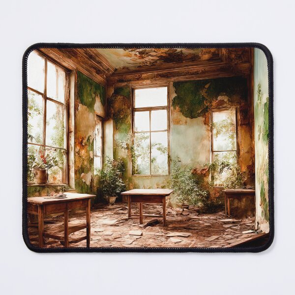 Item preview, A Classroom In An Abandoned School designed and sold by LanaGustavsson.