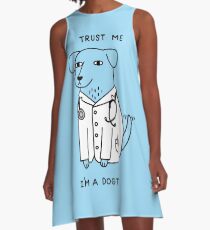 Vestido acampanado Dogtor