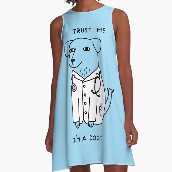 Dogtor A-Linien Kleid