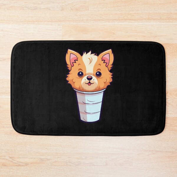Item preview, My Cute Dog Drinks Coffee. Nice Gift For Lovers Of Coffee And Dogs. designed and sold by LuNkyRose.