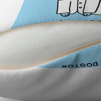 Alternate view of Dogtor Floor Pillow