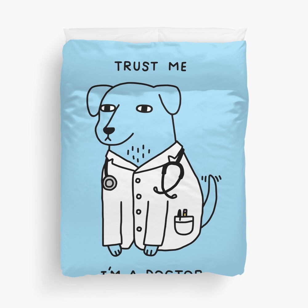 Dogtor Duvet Cover