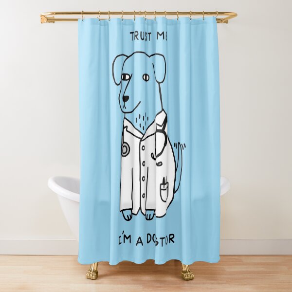 Dogtor Shower Curtain