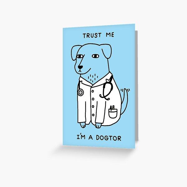 Dogtor Grußkarte
