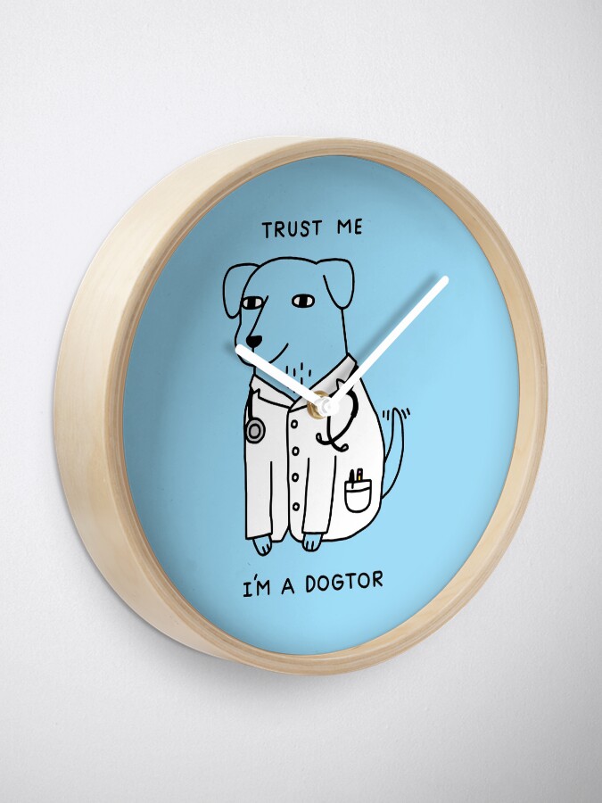 Alternate view of Dogtor Clock