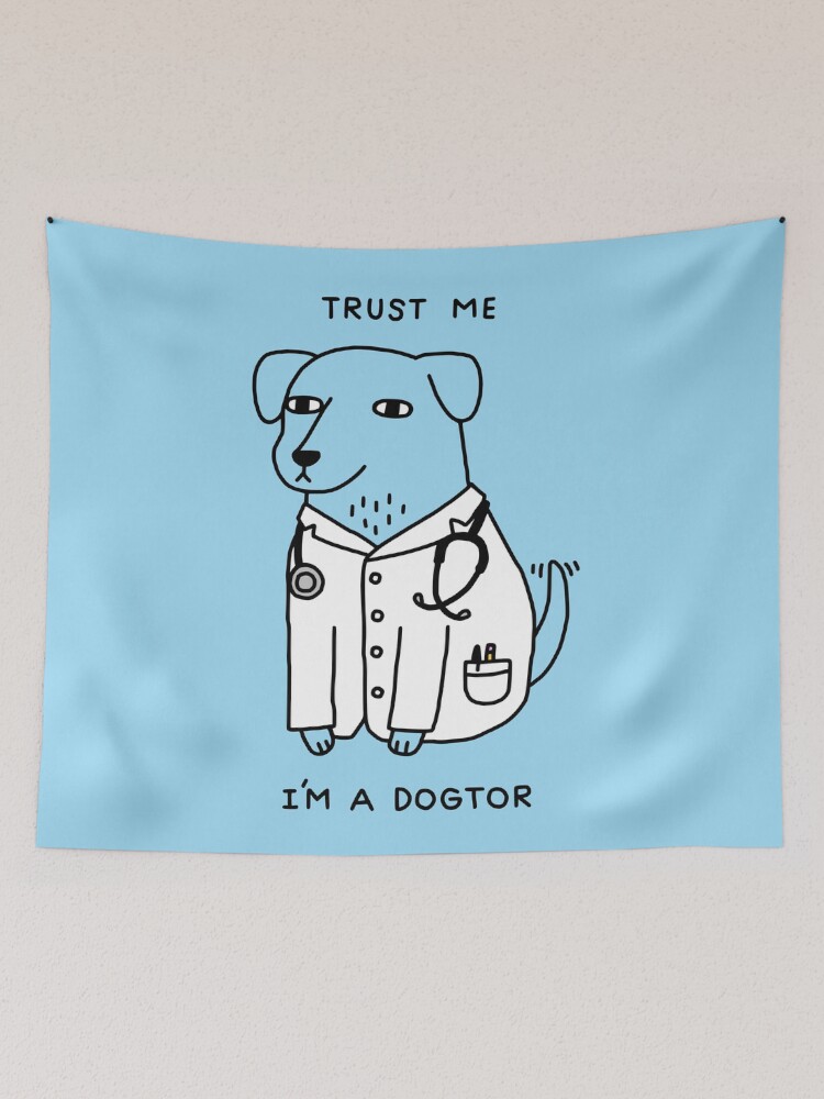 Thumbnail 2 of 3, Tapestry, Dogtor designed and sold by obinsun.