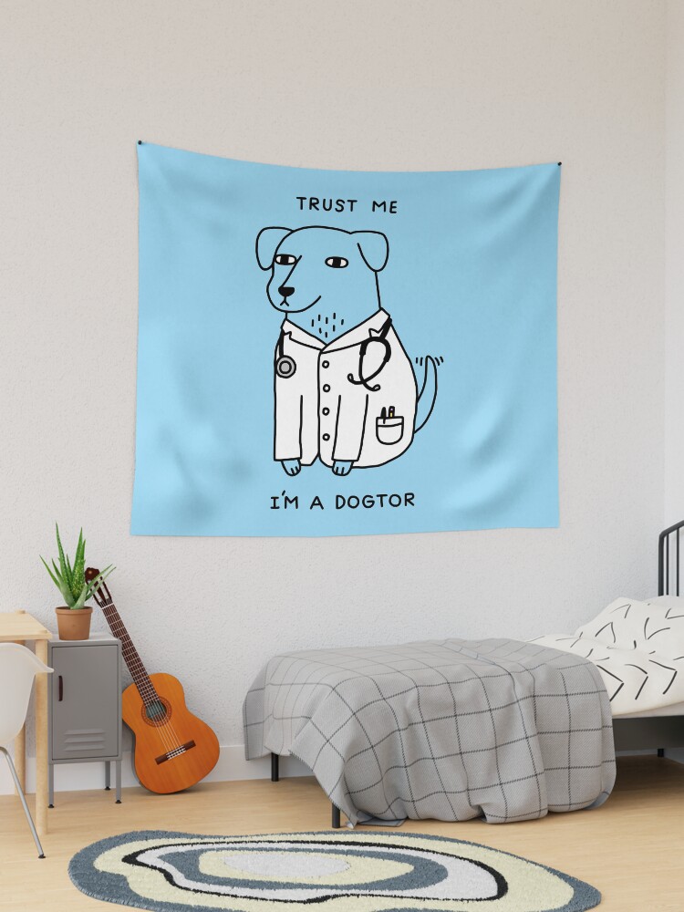 Thumbnail 1 of 3, Tapestry, Dogtor designed and sold by obinsun.
