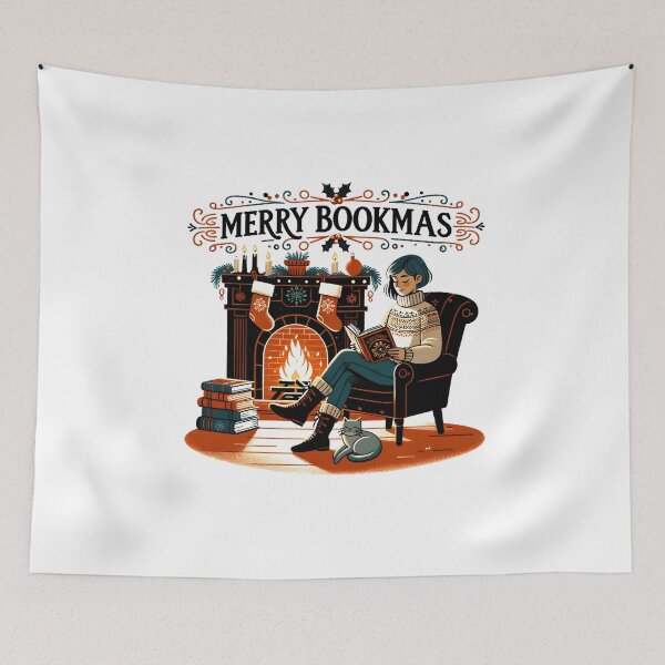 Item preview, Merry Bookmas 4 designed and sold by NavyPanda.