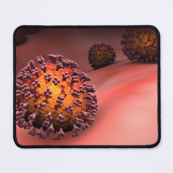 Item preview, STK701486H-COVID-19 coronavirus inside the human body. designed and sold by StocktrekImages.