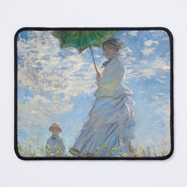 Item preview, Woman with a Parasol - Madame Monet and Her Son, 1875 designed and sold by CringyLunberg.