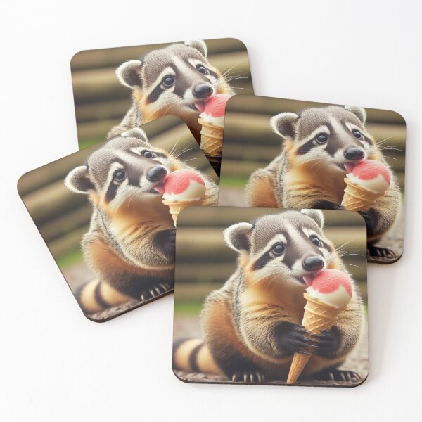 Item preview, Coatimundi Ice Cream Mirage designed and sold by Daniel Dudgeon.
