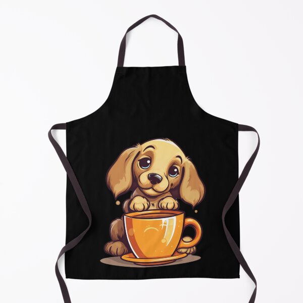 Item preview, My Cute Dog Drinks Coffee. Nice Gift For Lovers Of Coffee And Dogs. designed and sold by LuNkyRose.