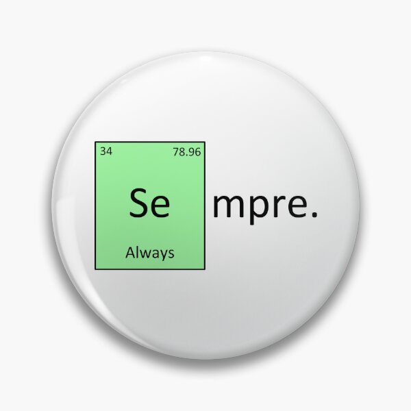 Item preview, Chemical Element Se...mpre, it means Always designed and sold by AdamMuranski.