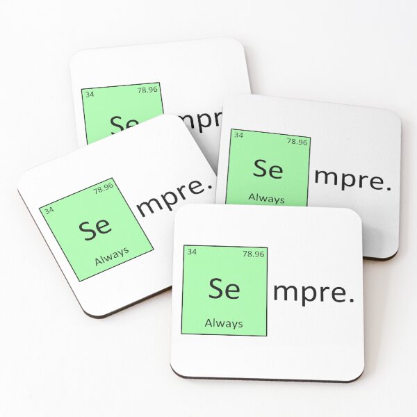 Item preview, Chemical Element Se...mpre, it means Always designed and sold by AdamMuranski.