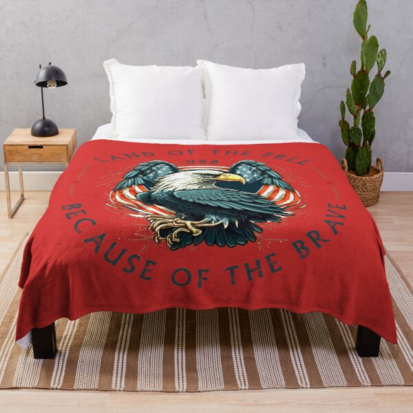 Item preview, Land Of The Free Because Of The Brave designed and sold by Wild-Co.