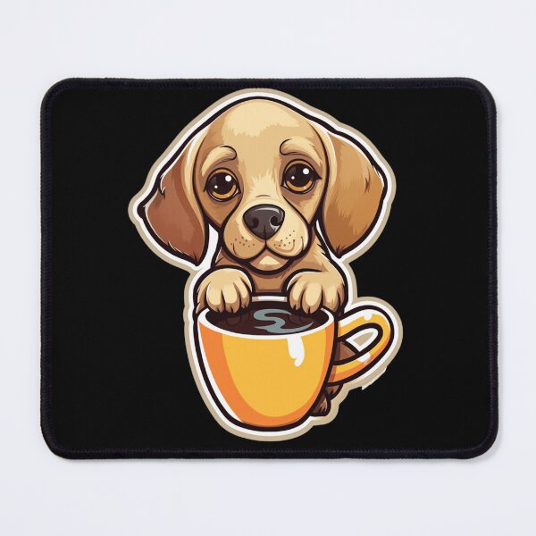 Item preview, My Dog Drinks Coffee. Nice Gift For Lovers Of Coffee And Dogs. designed and sold by LuNkyRose.