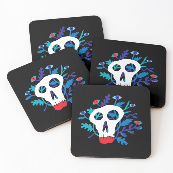 Item preview, Skull in the garden designed and sold by NonsenseClub.