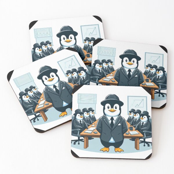 Artikelvorschau, Penguin-CEO entworfen und verkauft von HeadTurningArt.