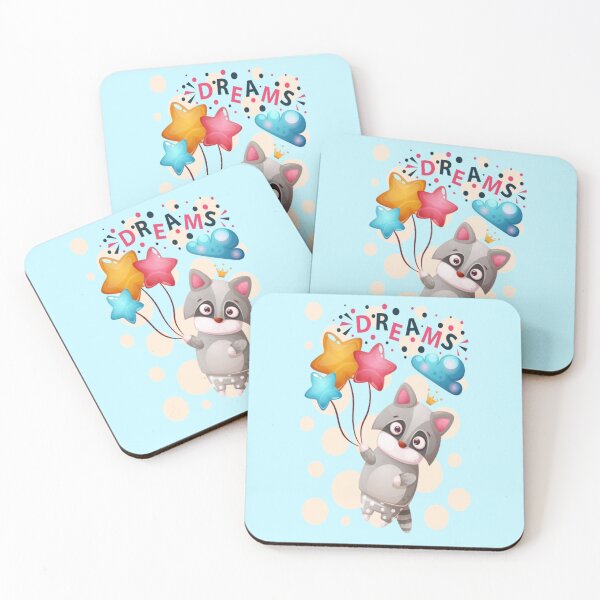 Item preview, Cartoon Cat Dreams Adorable Balloon Stars  designed and sold by dimaxstore.