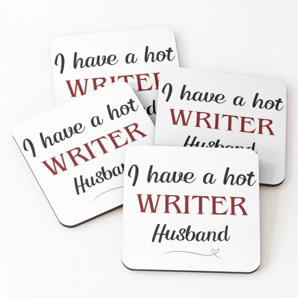 Item preview, I have a Hot Writer Husband designed and sold by FaelynDesigns.