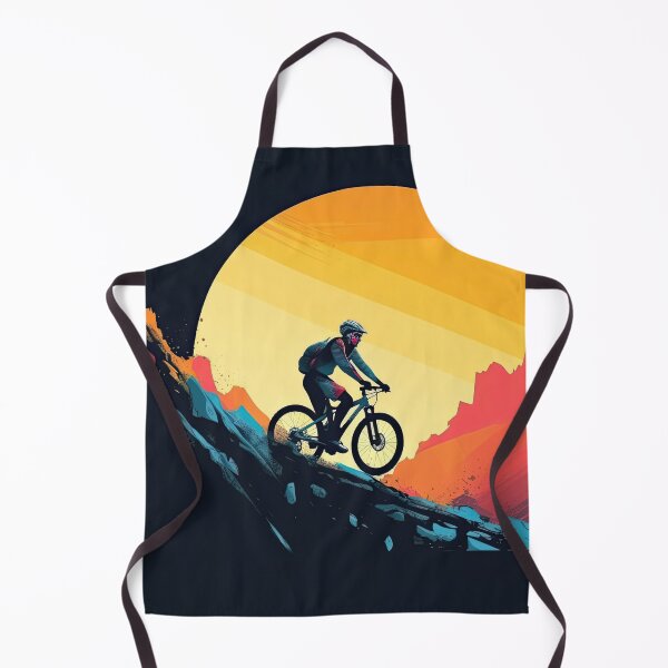 Item preview, Mountain bikers, mountain biking, mountain bikes for cool men designed and sold by WallGemsArt.