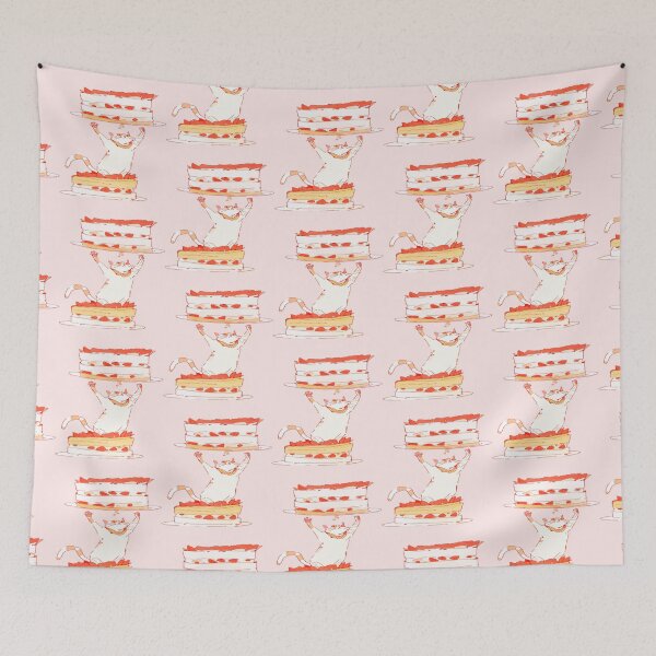 Item preview, Cat and Cake 000055 designed and sold by LINLINTAIYNG88.