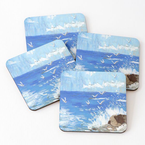 Item preview, Sea oil painting designed and sold by tapilipa.