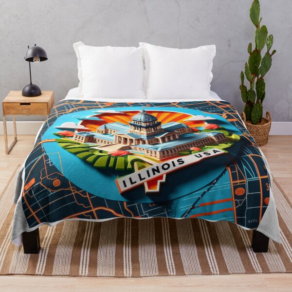 Item preview, ILLINOIS State in USA designed and sold by primtawan.
