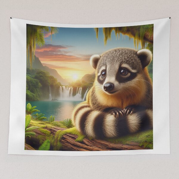 Item preview, Coatimundi Kaleidoscopic Dreams designed and sold by Daniel Dudgeon.