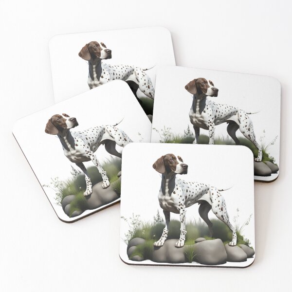 Item preview, Beautiful Liver and White ticked German Shorthaired Pointer designed and sold by Kaleddis.