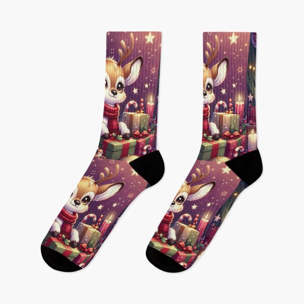 Item preview, cute xmas deer designed and sold by Greydate.