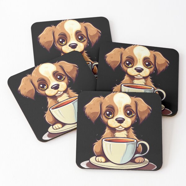 Item preview, My Dog Drinks Coffee. Nice Gift For Lovers Of Coffee And Dogs. designed and sold by LuNkyRose.