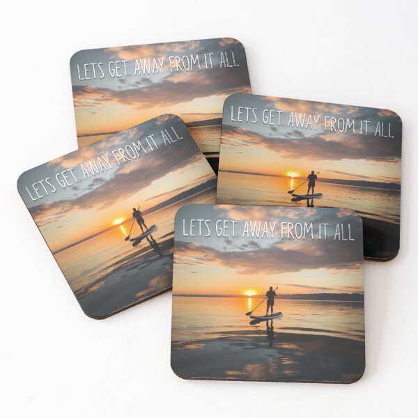 Item preview, Paddle Boarding Lets Get Away From It All designed and sold by NeavesPhoto.