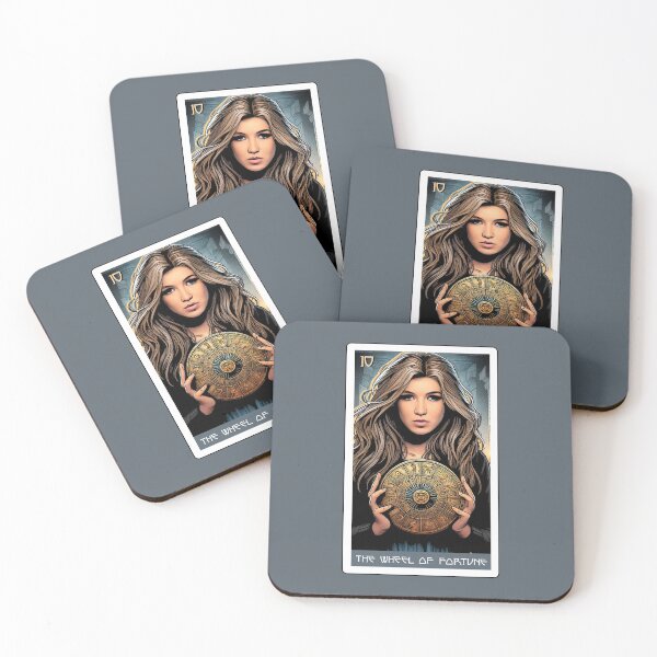 Item preview, the wheel of fortune - house of anubis tarot card designed and sold by sadieillust.