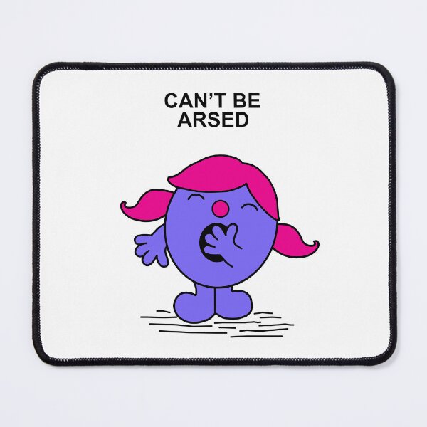Item preview, Can't be arsed designed and sold by Scat the cat.