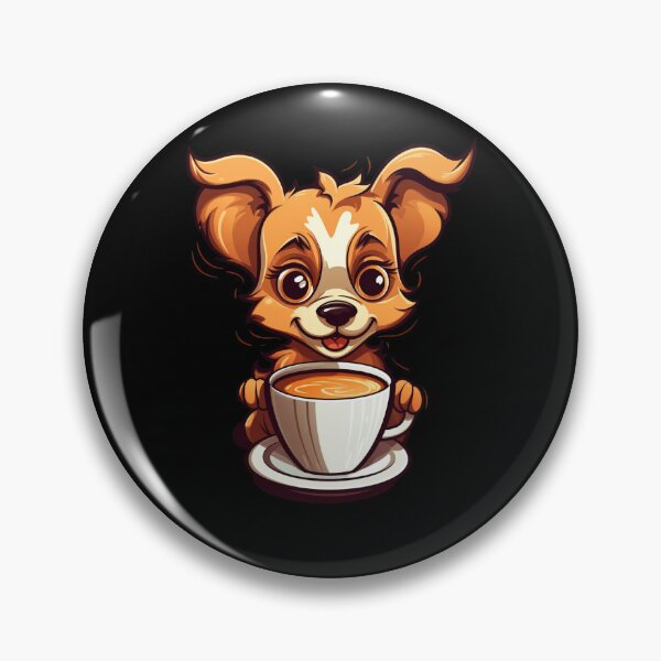 Item preview, My Dog Drinks Coffee. Nice Gift For Lovers Of Coffee And Dogs. designed and sold by LuNkyRose.