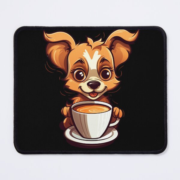 Item preview, My Dog Drinks Coffee. Nice Gift For Lovers Of Coffee And Dogs. designed and sold by LuNkyRose.