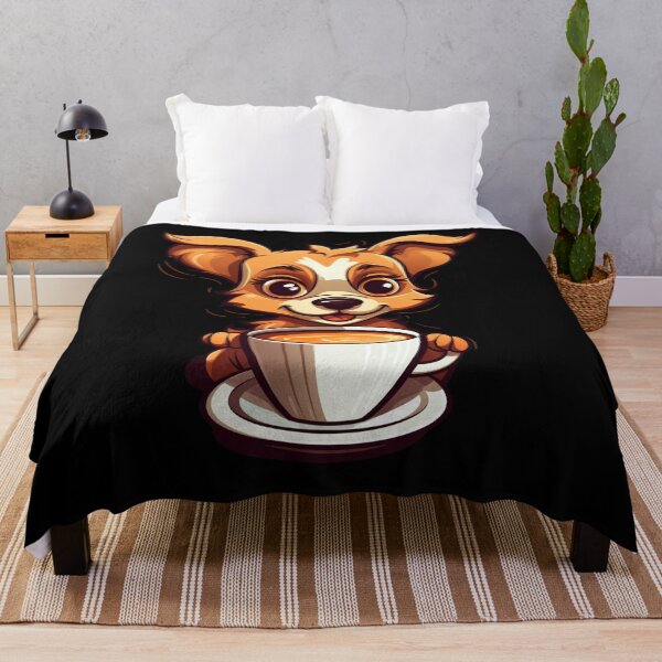 Item preview, My Dog Drinks Coffee. Nice Gift For Lovers Of Coffee And Dogs. designed and sold by LuNkyRose.