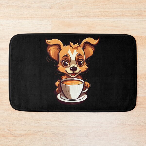 Item preview, My Dog Drinks Coffee. Nice Gift For Lovers Of Coffee And Dogs. designed and sold by LuNkyRose.