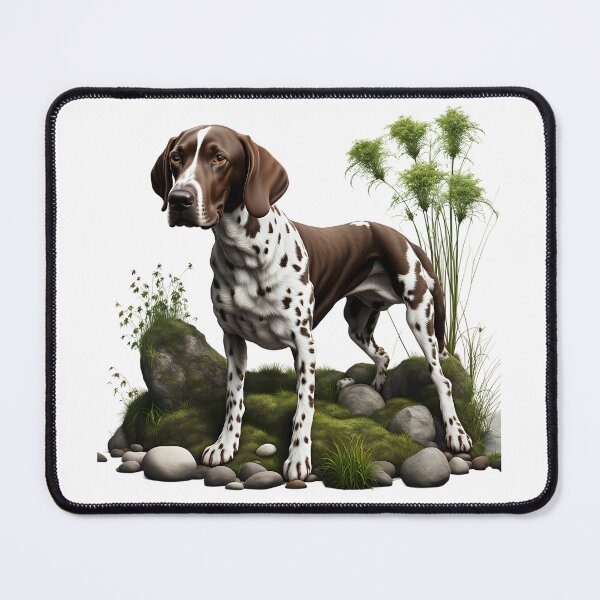 Item preview, Beautiful Liver and White patched ticked German Shorthaired Pointer designed and sold by Kaleddis.