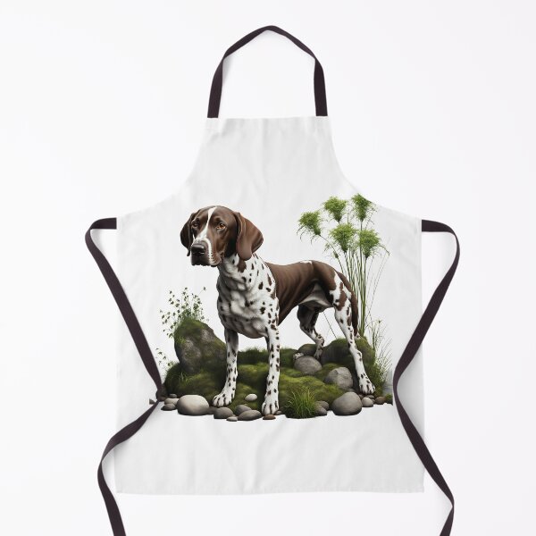 Item preview, Beautiful Liver and White patched ticked German Shorthaired Pointer designed and sold by Kaleddis.