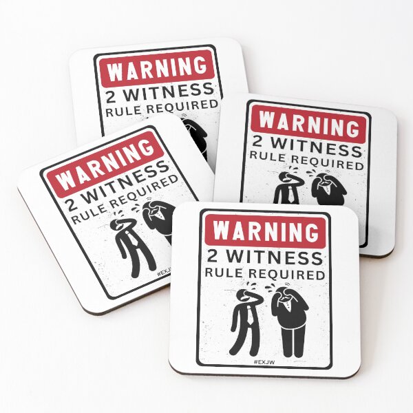 Item preview, Ex JW Warning 2 Witness Rule designed and sold by RakelMacc.