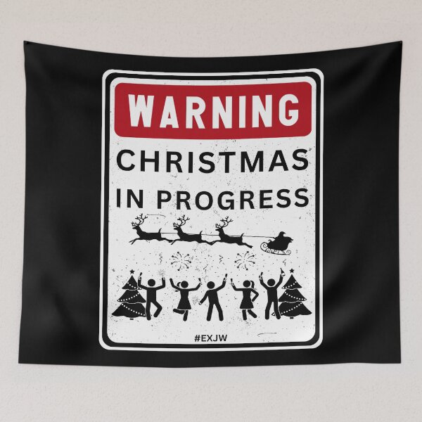 Item preview, Ex JW Warning Christmas in Progress designed and sold by RakelMacc.