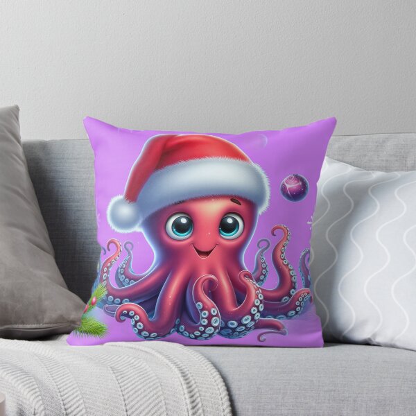 Item preview, Adorable Cute Little Octopus designed and sold by DigiDreamyArt.