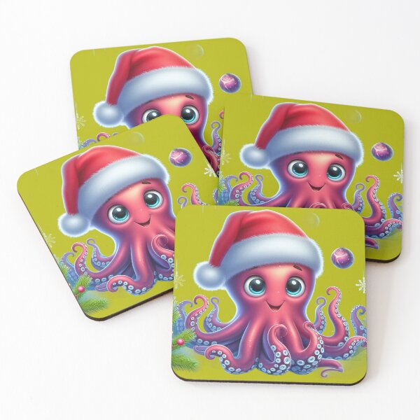 Item preview, Adorable Cute Little Octopus designed and sold by DigiDreamyArt.