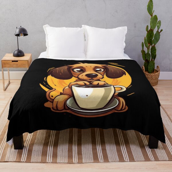 Item preview, My Nice Dog Drinks Coffee. Nice Gift For Lovers Of Coffee And Dogs. designed and sold by LuNkyRose.