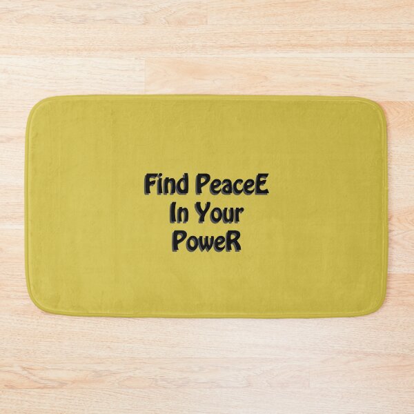 Item preview, (BF) Find peace in your power. designed and sold by greatvibes4u.